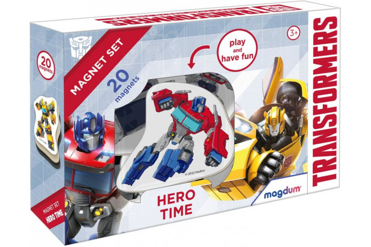 Набір магнітів "Трансформери. Час героїв" Magdum МЕ 5031-41