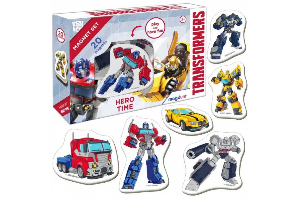 Набір магнітів "Трансформери. Час героїв" Magdum МЕ 5031-41