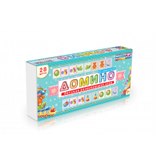 Дитяча настільна гра доміно "Предмети" 1-091 від 3-х років