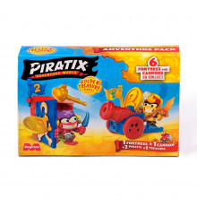Детский игровой набор с фигурками "Пиратские приключения" PIRATIX PPX1D226IN00 серии "Golden Treasure"