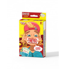 Настольная развлекательная игра "VETO" VETO-02-01U на Украинском