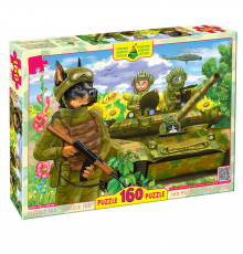 Пазл "Котики ВСУ на танке" Энергия Плюс 84658, 160 эл