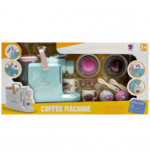 Детская бытовая техника "Кофемашина" XS-25097(Turquoise) световые и звуковые эффекты