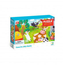 Детский пазл "Коровы и козлята" 300683, 30 элементов