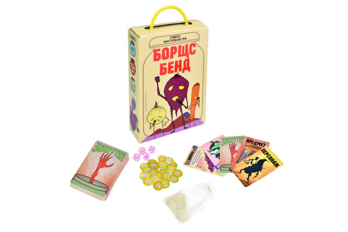 Карточная игра "Борщс Бенд" 30474 игральные карты 108 штук