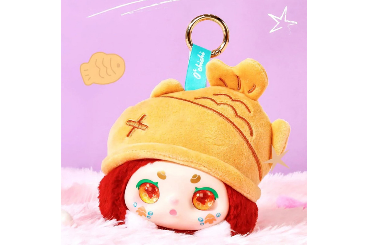 Коллекционная мягкая игрушка с кольцом "Милашки в шляпках" POP TOP 556022 в ассортименте