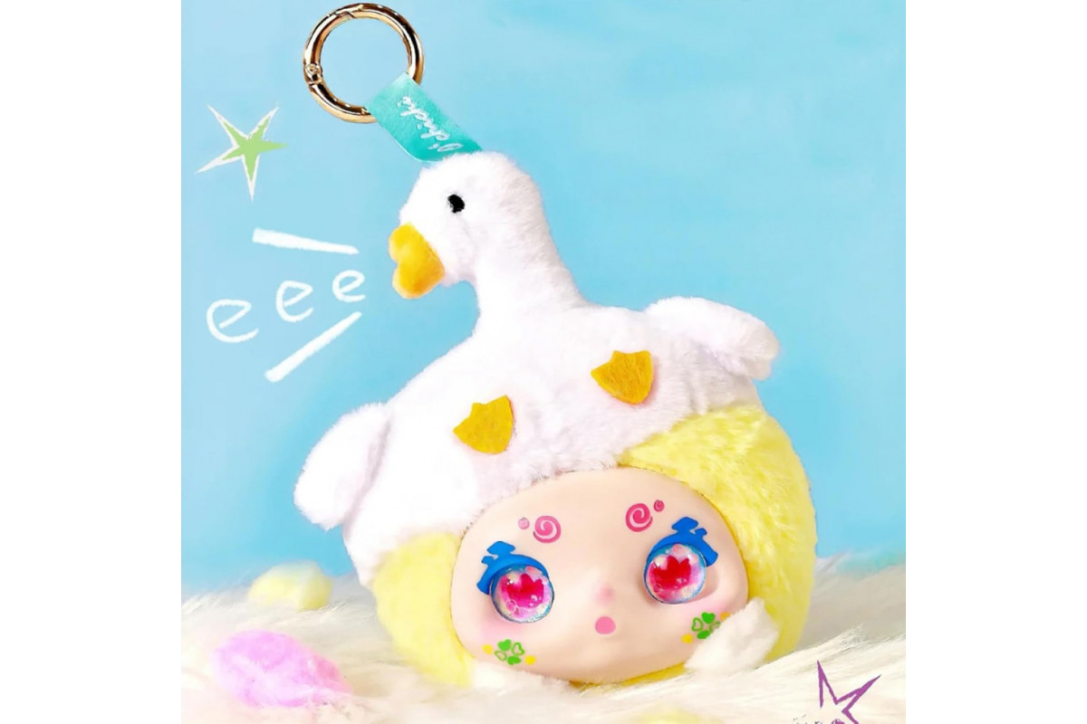 Коллекционная мягкая игрушка с кольцом "Милашки в шляпках" POP TOP 556022 в ассортименте