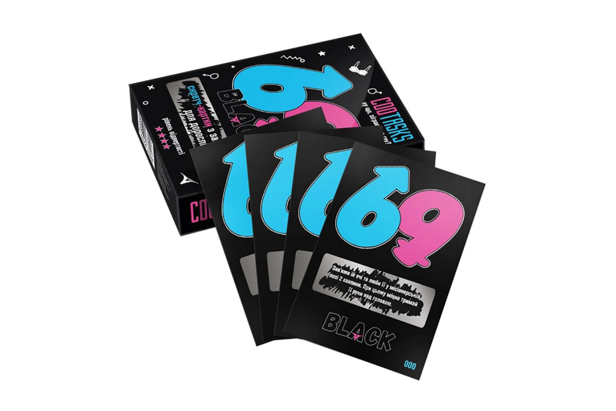 Скретч-карточки для взрослых 69 Black 940006, 4 серия
