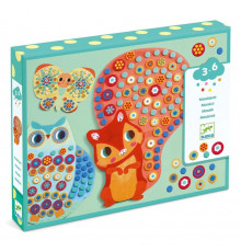 Набір для творчості Алмазна мозаїка "Білочка" DJECO DJ08897