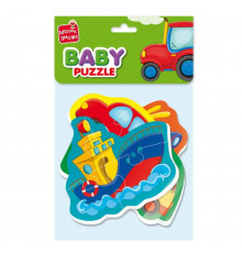 Детские пазлы Baby puzzle "Транспорт" Vladi toys VT1106-96