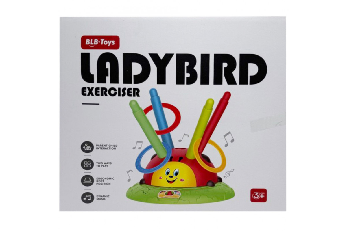 Джампинговый игровой центр 3 в 1 "Ladydird" 158-14C