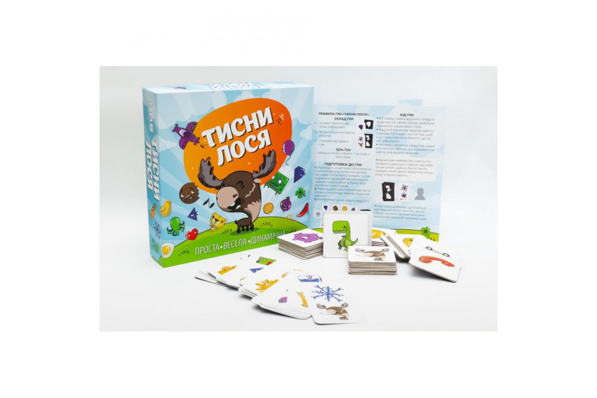 Настольная игра "Дави Лося" FGS43 на украинском языке