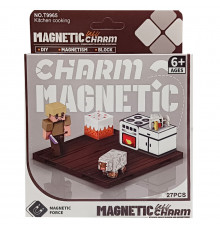 Детский магнитный конструктор Minecraft 9965, 27 деталей