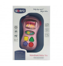 Детский мобильный телефон  QX-9117 со звуком  Розовый