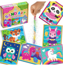 Детский набор для творчества картины с песка 6 в 1 KP-001