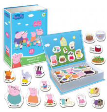 Набор магнитов "Магнитная история Семья Пеппы" МЕ 5031-15, 68 магнитных деталей