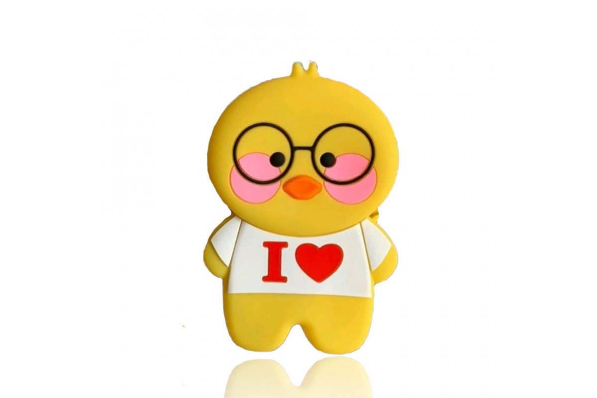 Сумочка силиконовая, C4352 утенок Желтый