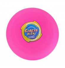 Детская летающая тарелка "Фрисби" FR40933, 24 см Розовый