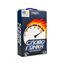 Настольная игра "Словогонка" 30824, 100 плиток с буквами