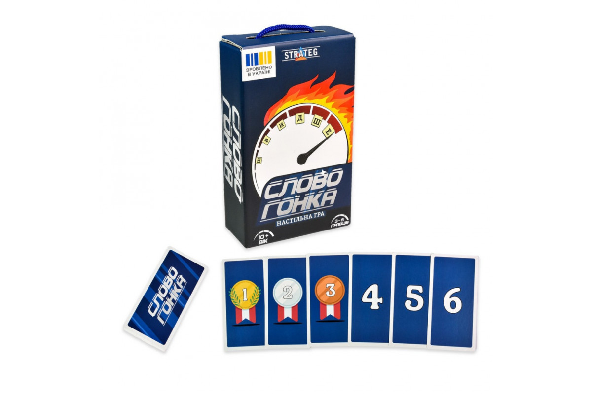 Настольная игра "Словогонка" 30824, 100 плиток с буквами