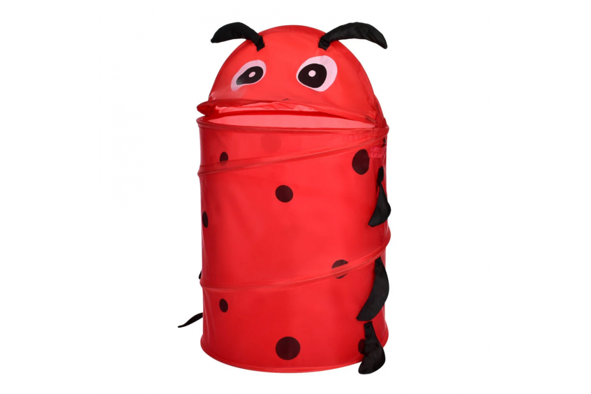 Корзина для игрушек Гусеница Bambi MR 0663-1 высота 68 см Красный