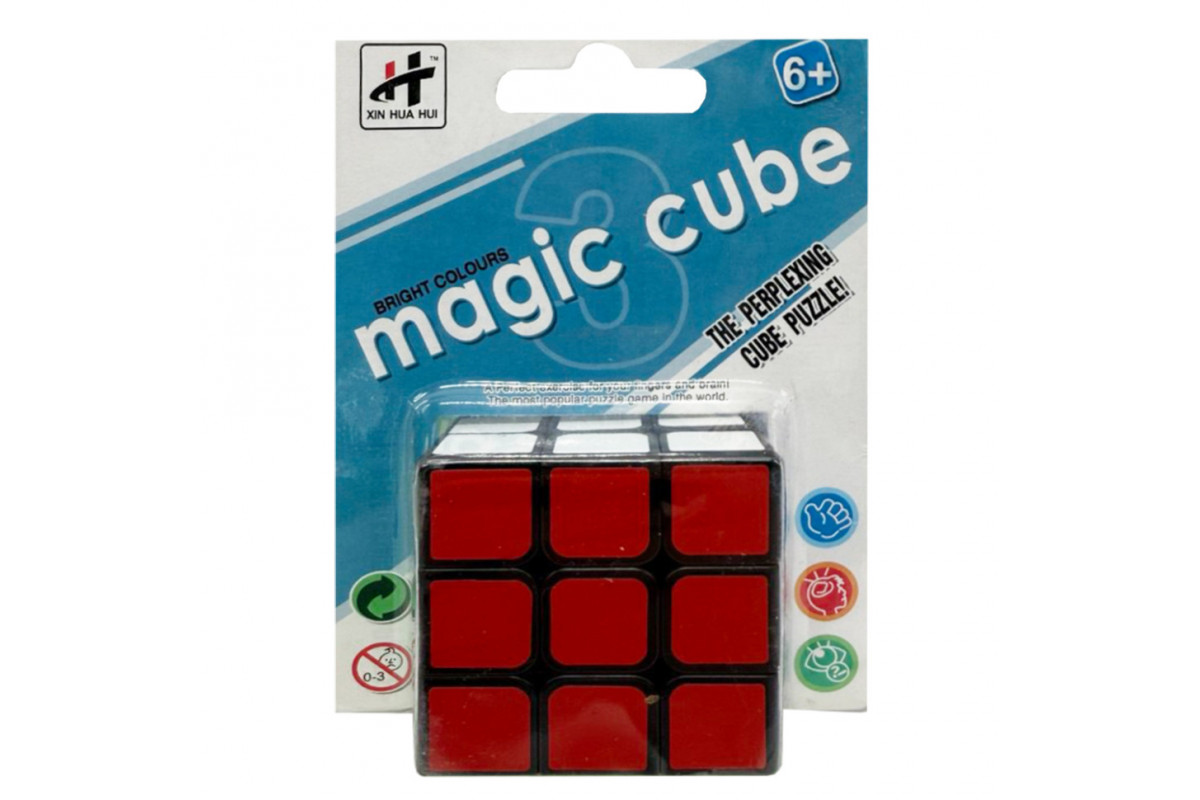 Головоломка Кубик Рубіка IGR121 без наклейок 5.5х5.5