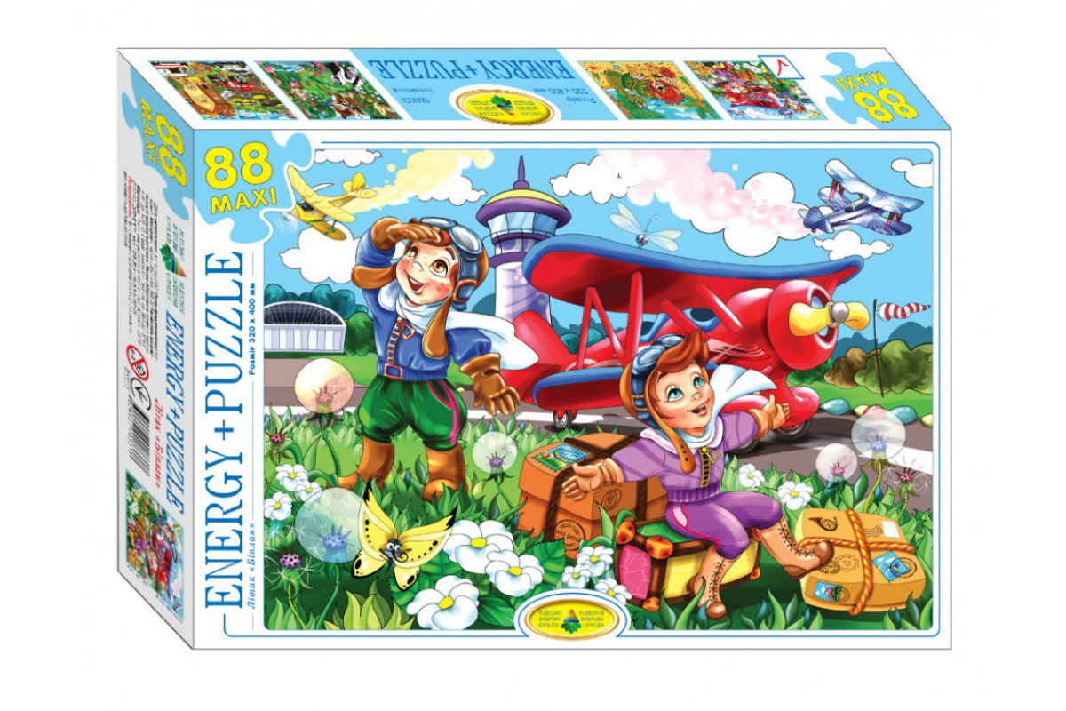 Дитячі Пазли Літак Біплан 83378 ЕГ-11 88 елементів