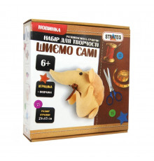 Набір для творчості шиєм самі "Їжачок" Strateg і-02 розмір іграшки 21х13 см