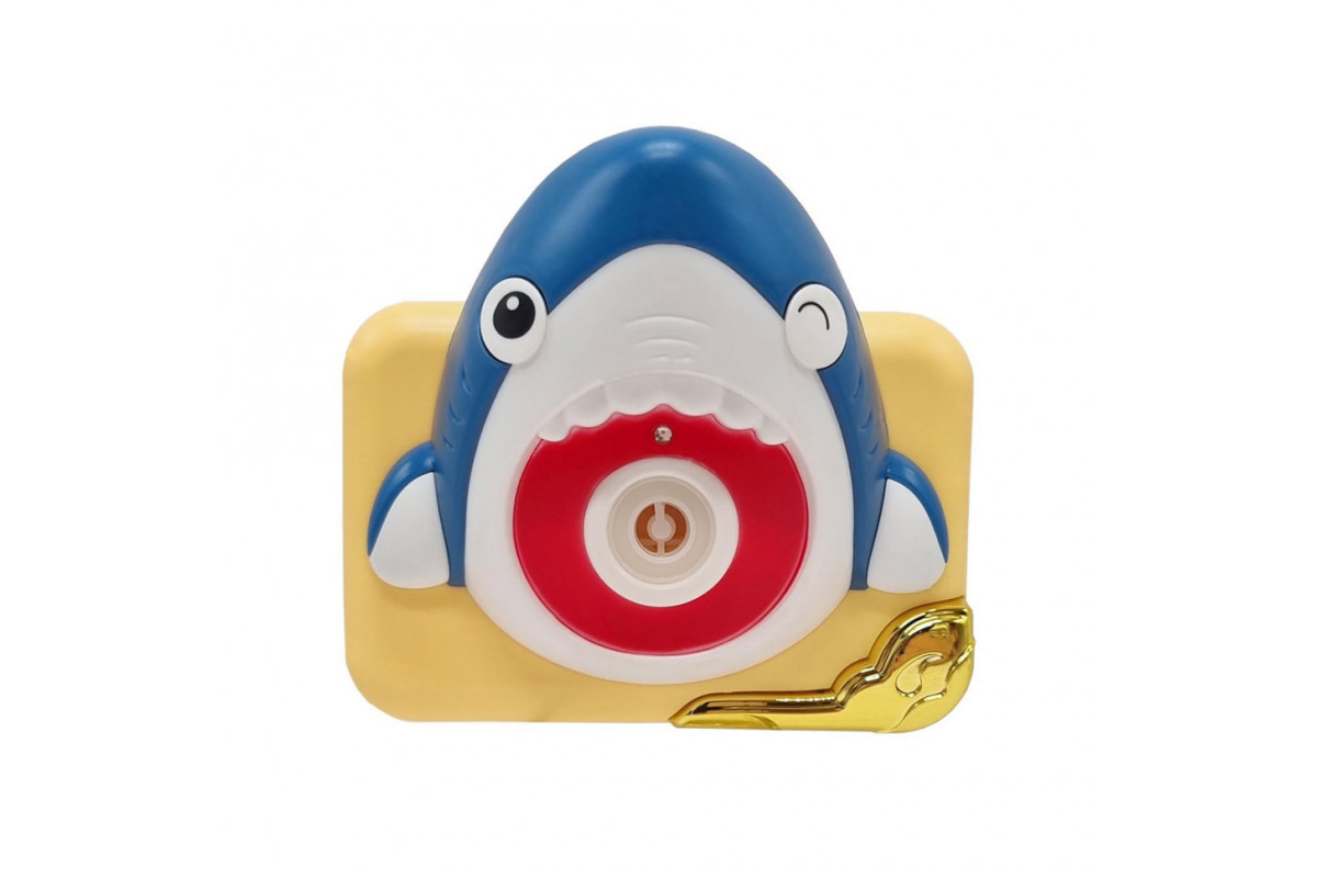 Генератор мильних бульбашок "Акула" Bambi 579-9 зі світлом та звуком Жовтий