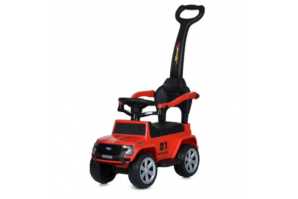 Детская каталка-толокар 2 в 1 M 5804EL-3 с родительской ручкой