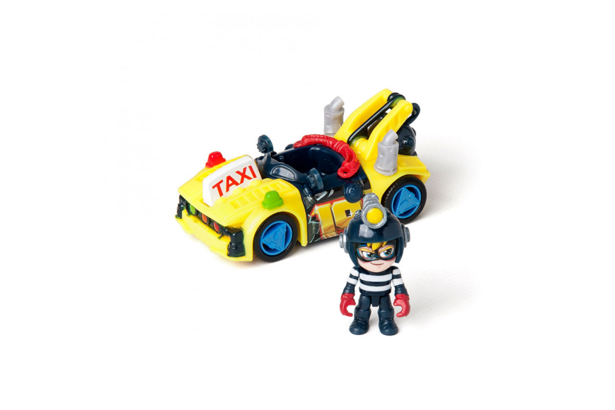 Ігровий набір Турбокран T-Racers PTRSD014IN11 з аксесуарами