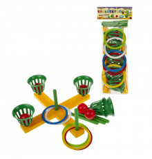 Детская игра для улицы Кольцеброс 1-075, 22 детали