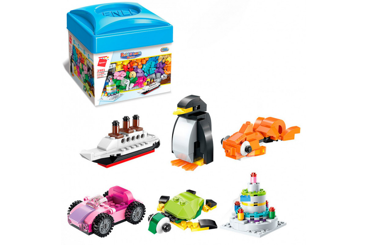 Детский конструктор Qman 2901, 460 деталей