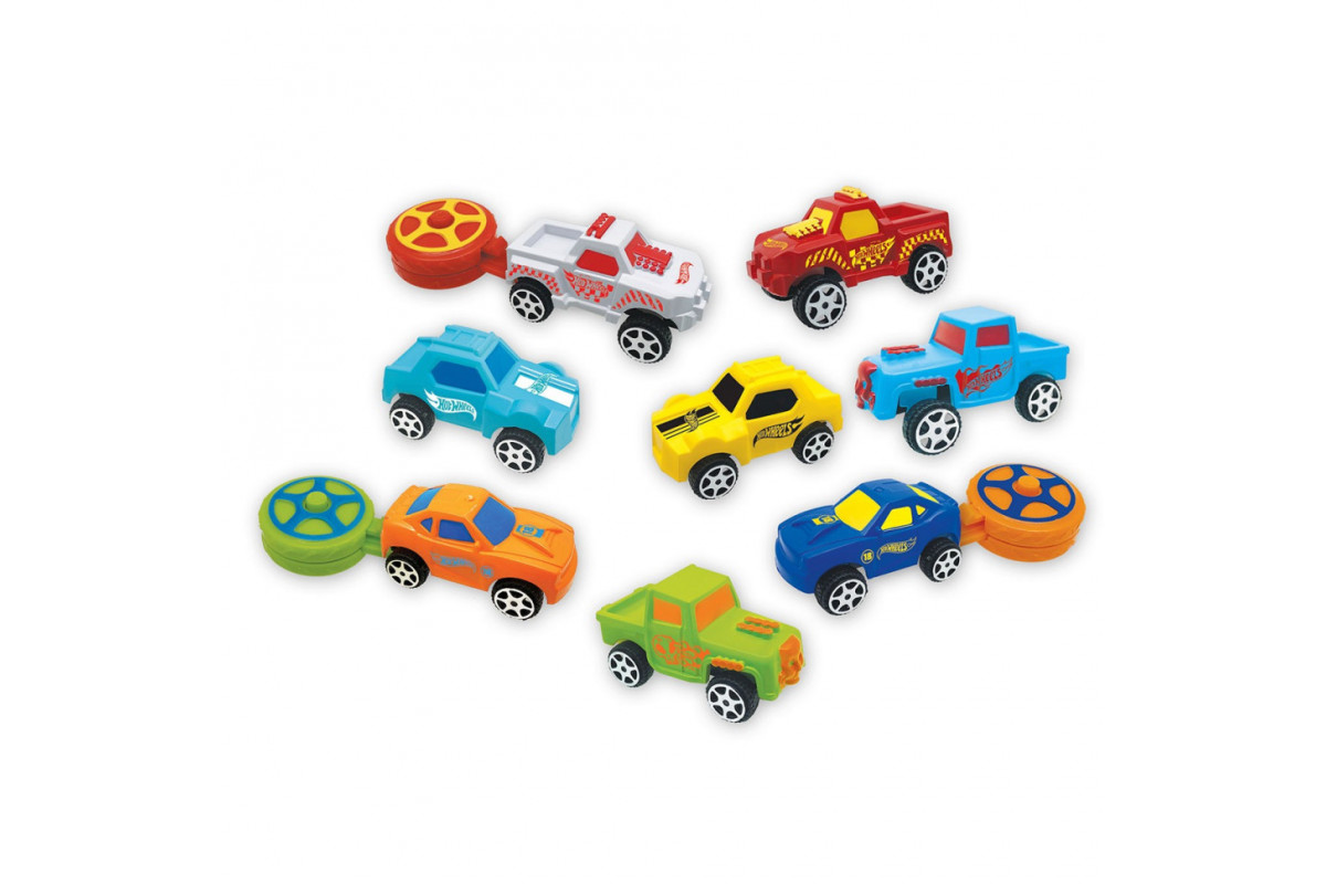 Ігрова машинка-сюрприз Cool Things HW025 в асортименті, 1 фігурка машинки, ключ