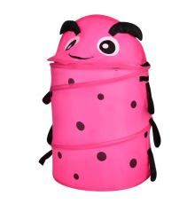 Корзина для игрушек Гусеница Bambi MR 0663-2 высота 63 см Розовый