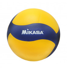 М'яч волейбольний тренувальний V300W Mikasa NE-V-300W № 5 синьо-жовтий