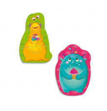 Магнітні бебі пазли "Монстрики" Vladi toys VT3208-31