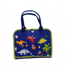 Детская развивающая сумочка-логика XX4428 тактильные, развивающие упражнения, из фетра