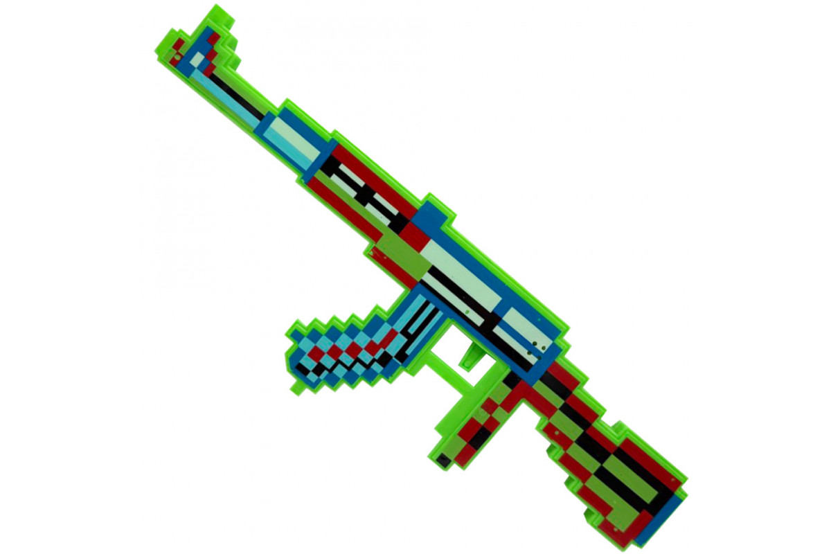 Детская игрушка Автомат "Minecraft" MСR-A(Green) световые и звуковые эффекты