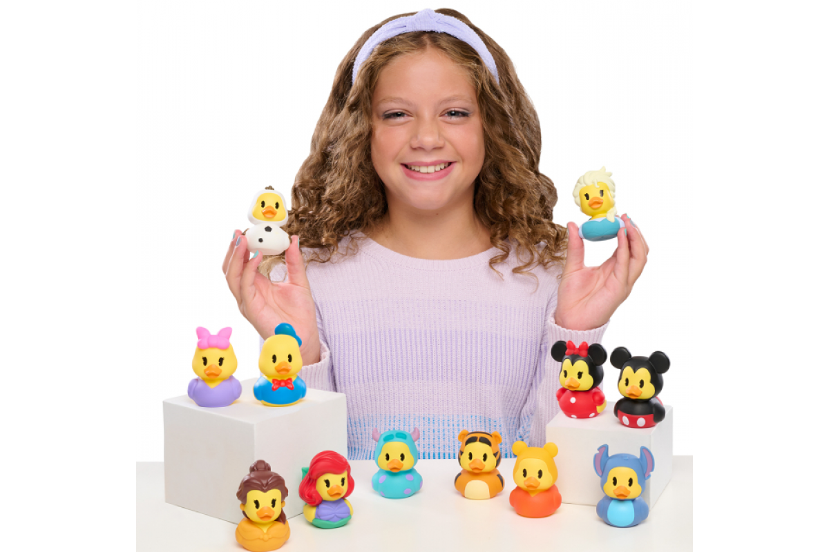 Детская игрушка для купания серии "Disney" Уточка Duckalooz 33415-6