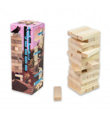 Настольная игра "Jenga Tale" 30966, 48 брусков, на украинском языке