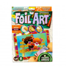 Набір креативної творчості "Аплікація" FAR-01-01…10 кольорова фольга Пара ведмежат