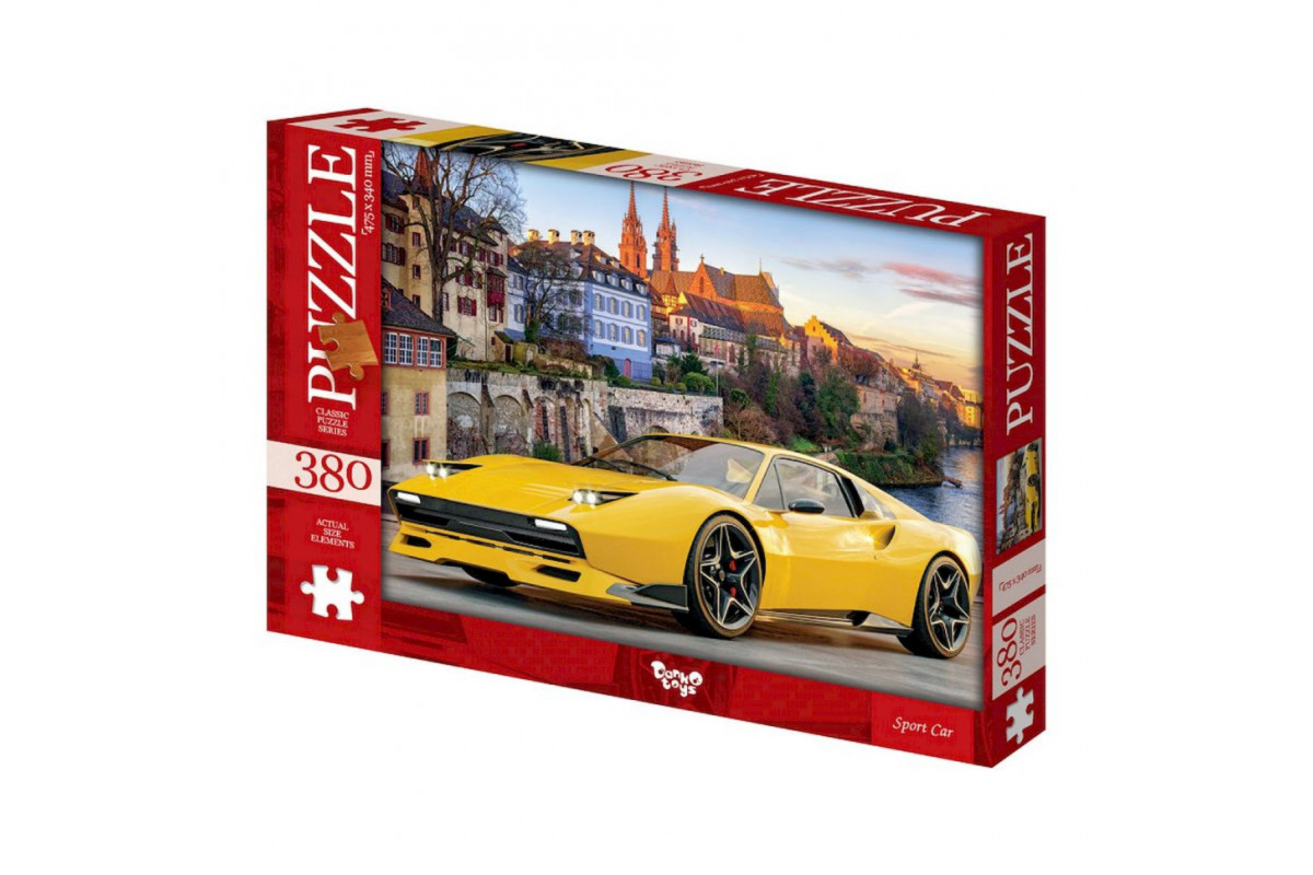 Пазли класичні "Жовта машина" C380-06-10, 380 елементів