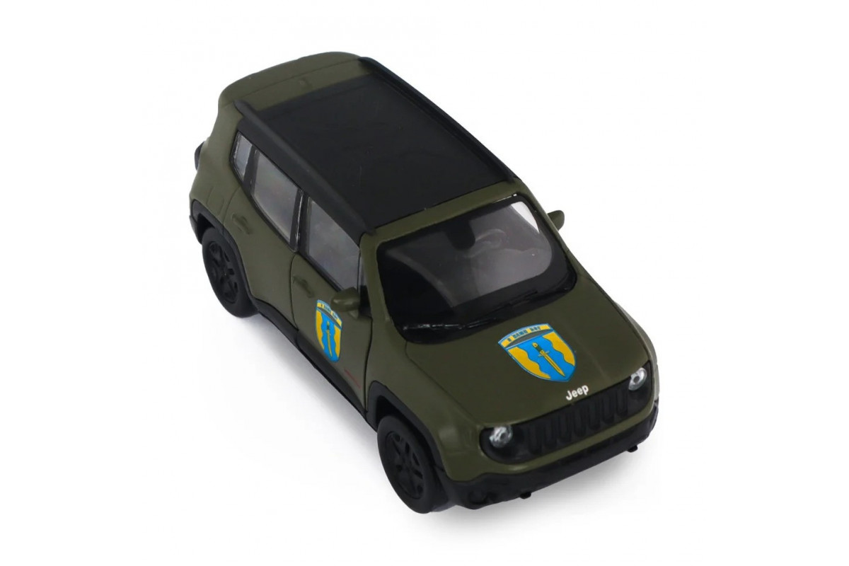 Автомодель серии «Шевроны Героев» JEEP RENEGADE TRAILHAWK - «АЙДАР» TechnoDrive 250351W