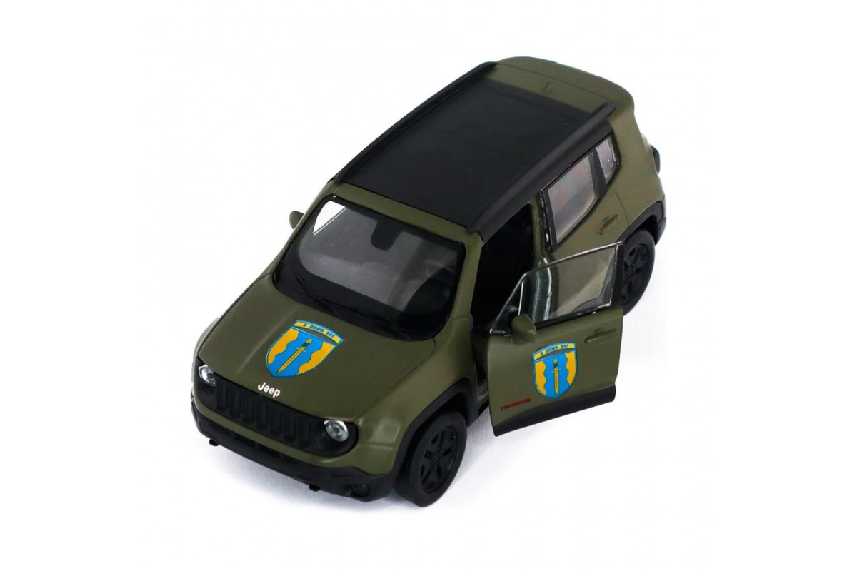 Автомодель серии «Шевроны Героев» JEEP RENEGADE TRAILHAWK - «АЙДАР» TechnoDrive 250351W