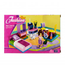 Детский конструктор "Спальня" Keedo 24416, 108 элементов