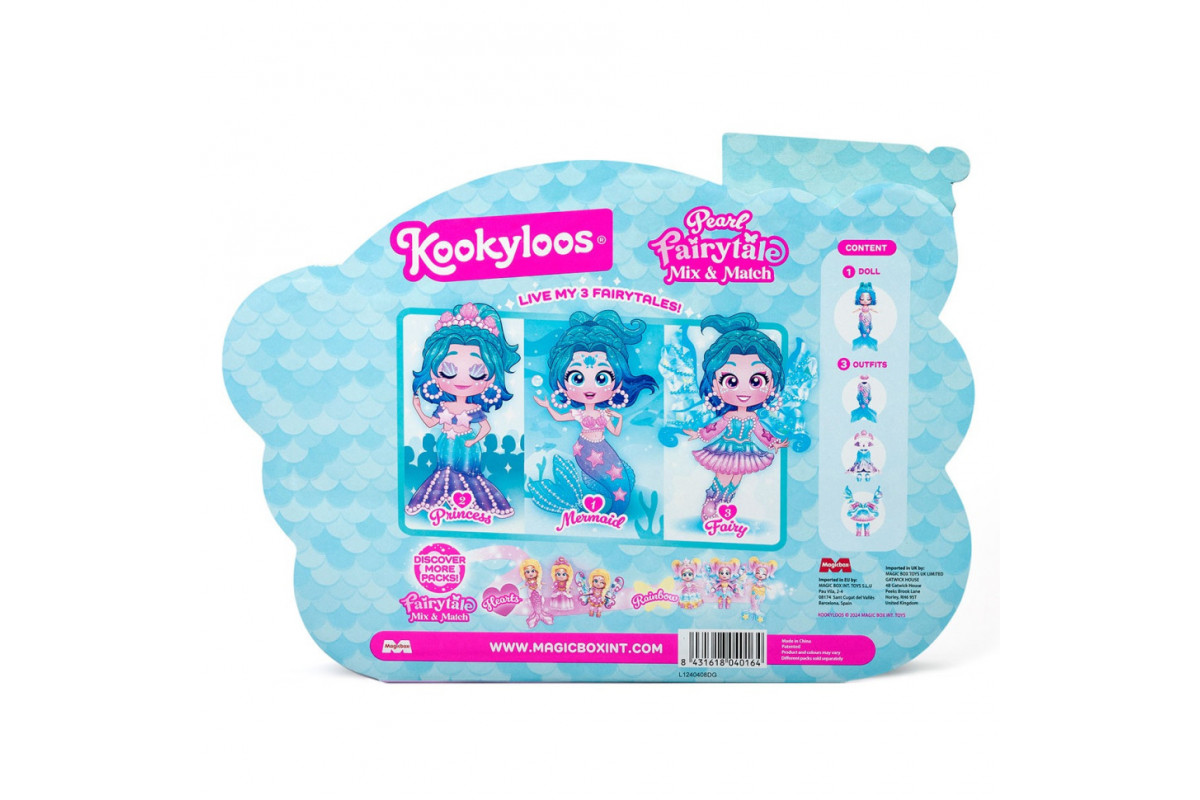 Игровой набор с куклой "Перл" KOOKYLOOS PKLSP106IN200 серии "Fairytale"