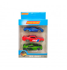 Набор машин металлических в коробке 3 шт 699-03S-1-4 699-03S-3