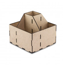 Заготовка для декорирования "Органайзер для художественных и письменных принадлежностей" FDPO-033