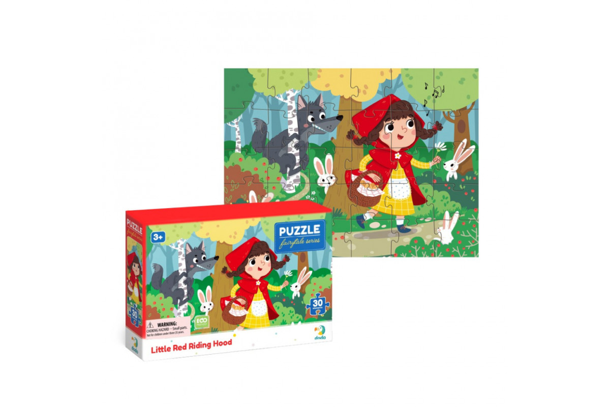 Детский пазл "Красная Шапочка" 300694, 30 элементов